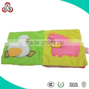 Funny Wholesale Soft Customed Book Binding Cloth,Cloth Book,Baby Cloth Book thumbnail-2