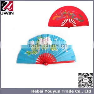 UWIN Hot Sale Chinese Traditional Bamboo Fan, Tai Chi Fan, Kungfu Fan thumbnail-3