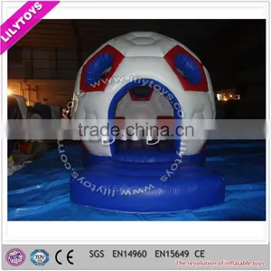 New Design CE Certificate Football Kids Inflatable Bouncer thumbnail-1
