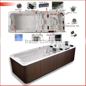 Luxury Swim Spa Outdoor Whirlpool Spa Tub Massage Spa Pool thumbnail-1