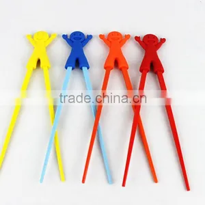 2016 Cute Silicone Bulk Plastic Chopsticks For Chilren Training Chopsticks thumbnail-1