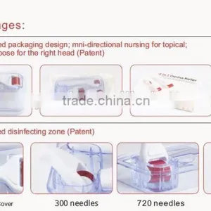 4 in 1 Derma Roller for Skin Care Face/ Eyes / Body Derma Roller With 300 Pins / 720 Pins / 1200 Pins DRS401 thumbnail-5