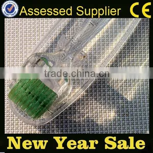 New Year Sale!! Top Quality Best Result 192 Titanium Derma Roller for Wrinkles, Scar, Acne, Beauty Face Roller Massager thumbnail-1