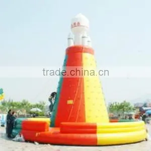 Inflatable Favorable Kids Used / Material Usefulrock Climbing Wall for Sale thumbnail-1
