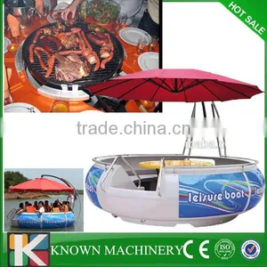 Amazing for Water Entertainment Project Bbq Donut Boat,leisure Bbq Boat thumbnail-1