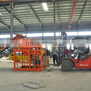 China Made German Technology Qt4-25 Cinder Grass Planting Brick Moulding Machine thumbnail-4