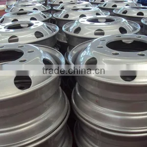 Steel Truck Wheel Rim 22.5*8.25 8.25x22.5 22.5"x8.25" High Quality Truck Steel Wheel thumbnail-2