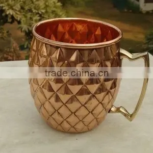 Moscow Mule Mug New Pineapple Texture thumbnail-1