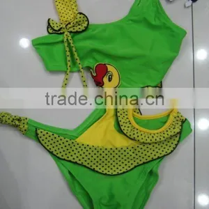 Girl's Swimsuit, Kid's Fashion Swimwear, One-piece Swimwear thumbnail-1