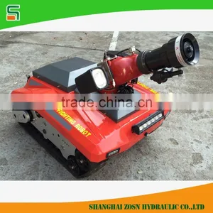Remote Control Fire Fighting Robot With Gas Detector/cannon thumbnail-3