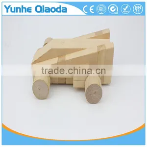 Wood 3D Vehicle Puzzles Racing Car 3D Woodcraft Kit Assemble Paint DIY 3D Puzzle Toys for Kids Adults the Best Birthday Gift thumbnail-2