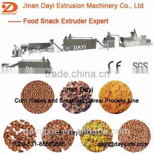 Double-screw Extruder Corn Flakes Breakfast Cereal Machinery From Dayi thumbnail-2