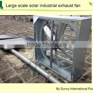Vent Tool Industrial Ventilation Large Fan 950mm Blades Size Powered by 300 Watt Solar Panel R thumbnail-2