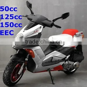 50cc/125cc/150cc EEC Scooter 180 Degree Truning Light Fresh Scooter for Sale (TKM150E-28) thumbnail-1