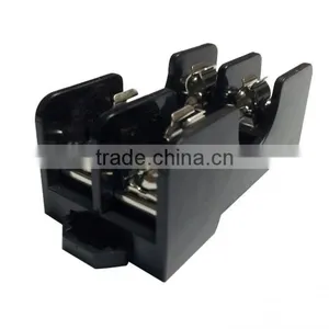 FB-0612 2 Way Din Rail Mount Low Voltage Screw Links And Fuse Base thumbnail-1