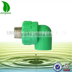 Ppr Pipe Fitting Male Thread 90 Degree Elbow thumbnail-1
