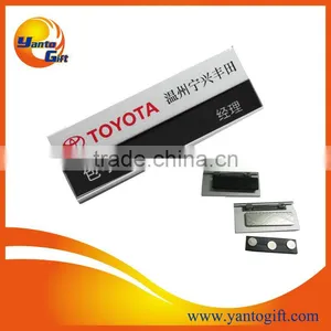 Magnetic Metal Name Tag thumbnail-1