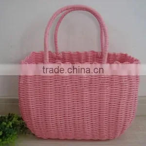 Wholesale Natural Handicraft Plastic Storage Basket thumbnail-1