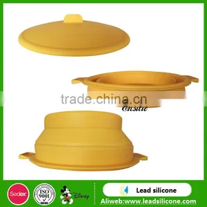 Food Grade Unbreakable Microwave Safe Silicone Bowls thumbnail-2