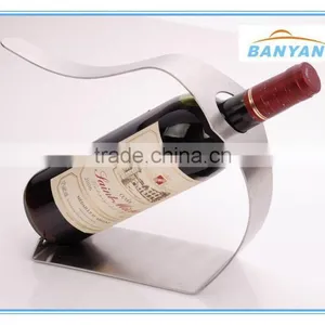 Stainless Steel Wine Holder Wine Rack Decorative Wine Holder thumbnail-1