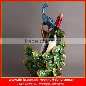 High-Grade Wine Rack Peacock Wedding Favors thumbnail-1
