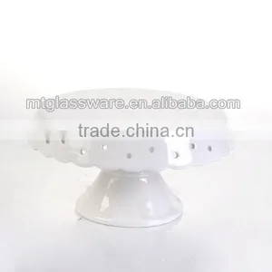 the Opal the Dolomite the White Ceramic Cake Stand Wholesale thumbnail-3