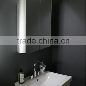 Antique Style Bathroom Vanity of Aluminium and Mirror thumbnail-1