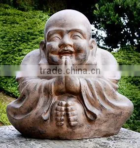 Buddha Statues Deco, White Buddha Statues, Ceramic Antique Buddha Statue for Home Decoration, Rustic Buddha Statues thumbnail-1