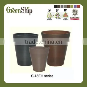 Оптовая продажа декоративных терракотовых горшков для сада от Greenship/ Срок службы 10 лет/ Легкие/ Защита от УФ-лучей/ Экологически чистые thumbnail-1