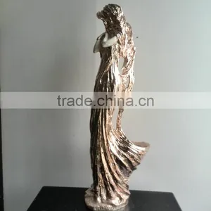 Polyresin Gril Sculpture thumbnail-5