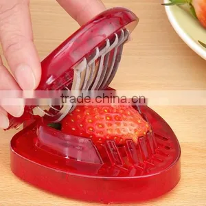 Factory Direct Sell Cheap Plastic Strawberry Slicer Strawberry Cutter thumbnail-2