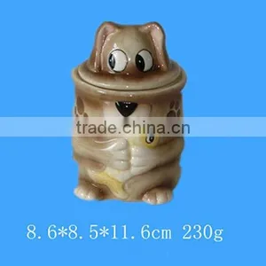 Lovely Animal Shape Ceramic Cookie Jar thumbnail-1