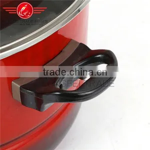 OEM 3pcs Enamel / Ceramic Cassrole / Stockpot With Glass Lid thumbnail-2