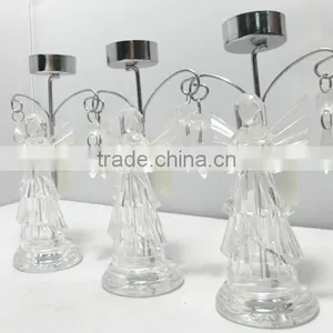 Acrylic Crystal Candle Holder,,mace Shaped Standing Decoration thumbnail-3
