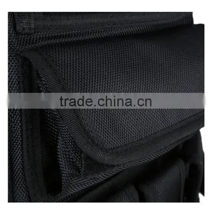 Khaki Heavy Duty PP Belt 600D Oxford Jacket Tactical Vest With Multi Purpose Pouch thumbnail-6