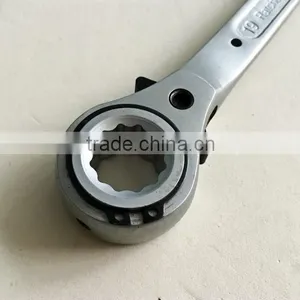 Short Podger Double Ratchet Spanners Wrenches thumbnail-3