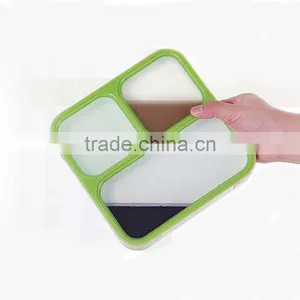 China High Quality Custom Eco-friendly Plastic Food Container Portable Lunch Box With Lock 2016 thumbnail-5