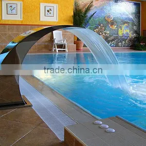 Stainless Steel Water Curtain Swimming Pool Spa Bath thumbnail-3