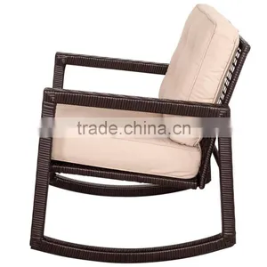 Backyard Rattan Rocking Chair Wicker Rocker thumbnail-3