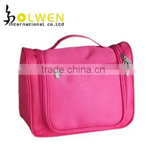 Large Capacity Travel Polyester Toiletry Bag thumbnail-1