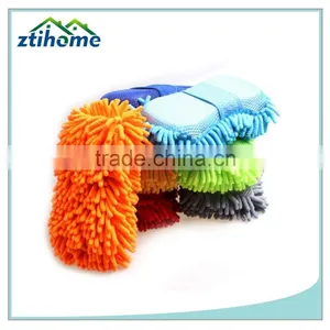 Car Wax Sponge Wash Gloss Microfiber Cleaning Pad thumbnail-3