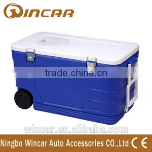 52L Capacity Blue Color Ice Cooler Box thumbnail-2