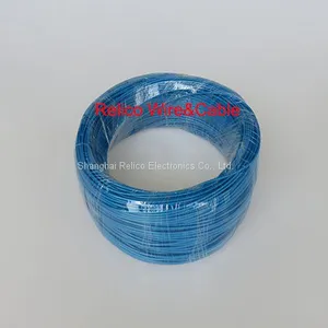 22 AWG Blue Color 100m Hook up Telfon Electrical Wire FEP Insulaterd Stranding Copper Wire thumbnail-1