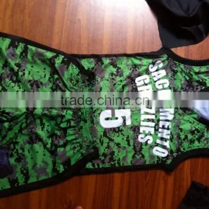 Customized Sublimation Basketball Uniform With Custom Design and Logos thumbnail-2