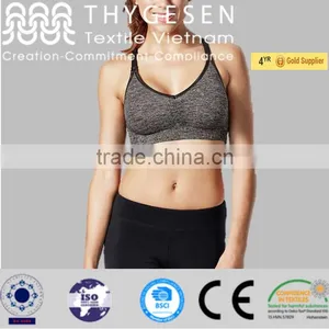 Top Quality Custom Made Spandex Sports Bra thumbnail-1