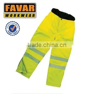 Kids Adult High Visibility Reflective Working Trousers Men Pants thumbnail-1