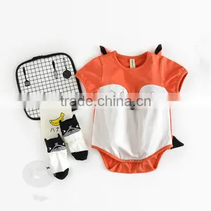 2017 New Design Baby Jumpsuit With Fox Pattern thumbnail-1