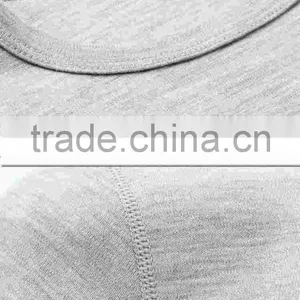 Custom Mens Pure 100% Merino Wool Outdoor Winter Sports Long Sleeves Fleece Thermal Underwear Thicke Tops&bottom Epedition Weigh thumbnail-5