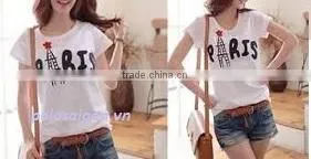 Big World Factory OEM Custom , Design Your Own Short Sleeve O-neck Women Printed t Shirt thumbnail-4