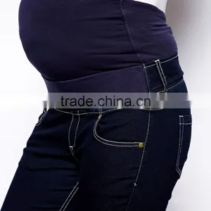 High Quality Soft Maternity New Style Jeans for Women Custom Made thumbnail-2
